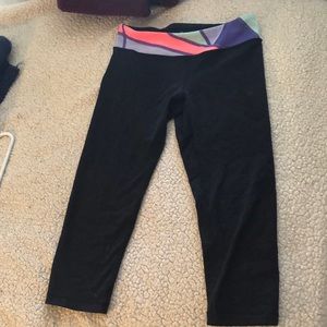 Black activewear leggings